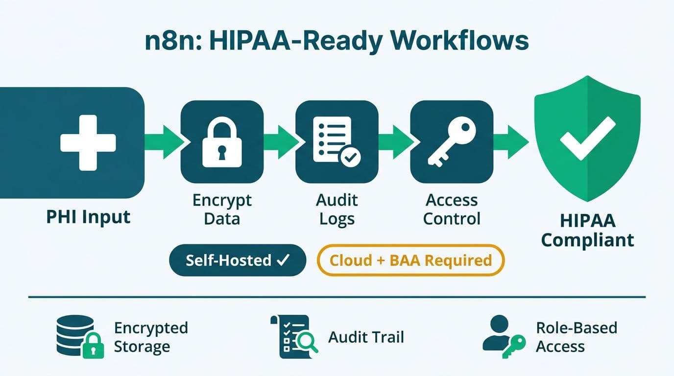 n8n HIPAA Compliant Workflow Automation: The Complete Guide